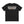 Black casual T-shirt with back print 