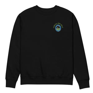 Black Golf sweatshirt with embroidered logo 