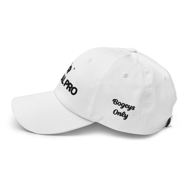 Bogeys Only - White Dad hat - CasualPro