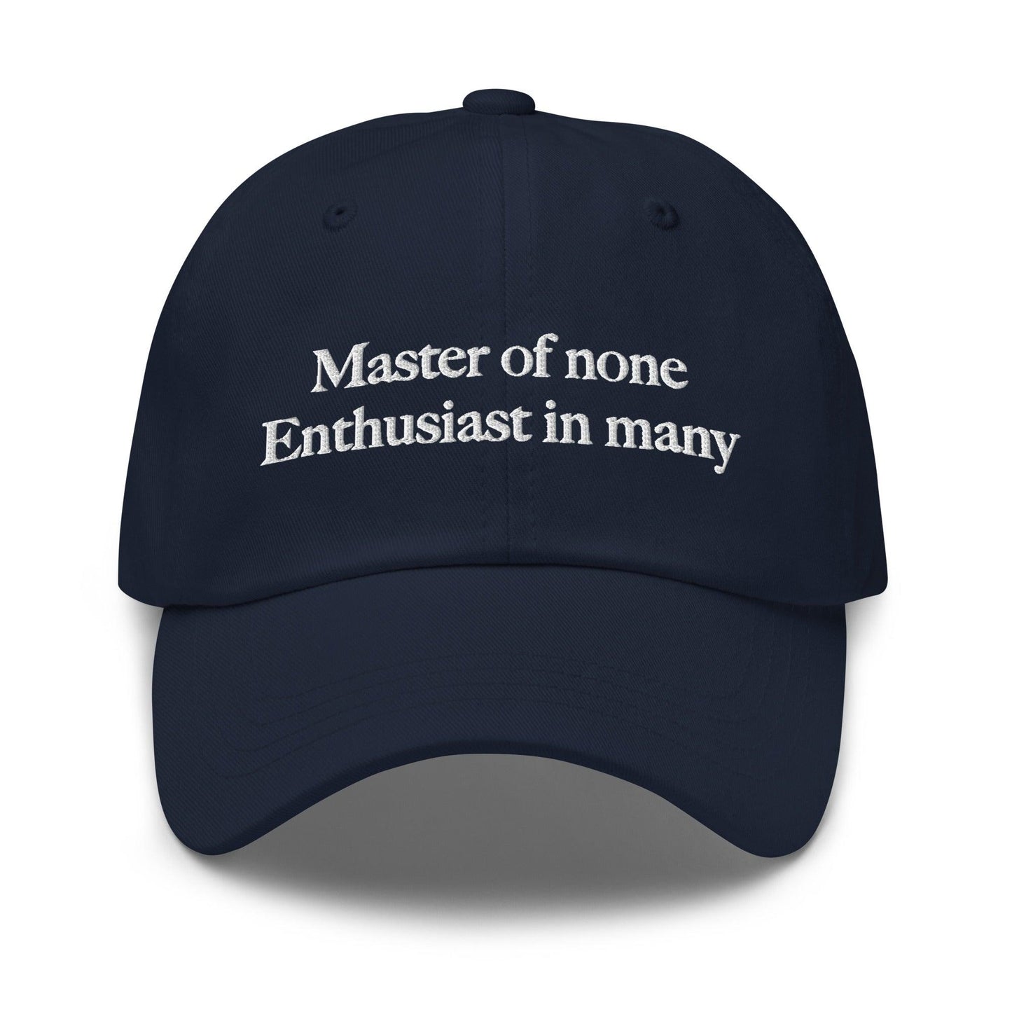 Navy Enthusiasts Dad Hat  front